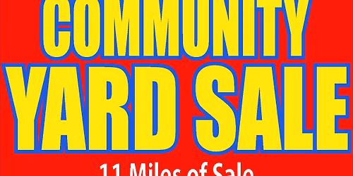 2026 Chestnut Hill Rd Community Yard Sale