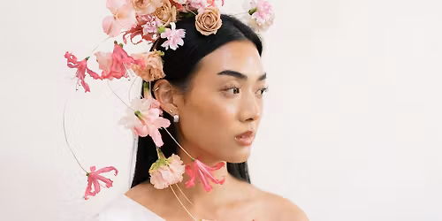 Floral Headpiece Installation by Susan McLeary \u2013 AIB 2026