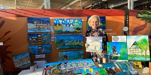 Kunstudstilling p\u00e5 \ud83c\udf84\u2665\ufe0f Julemarked p\u00e5 Kattegatcentret 2025\ud83c\udf84\u2764\ufe0f"ved FARLIGE FISK" hvis du t\u00f8r!