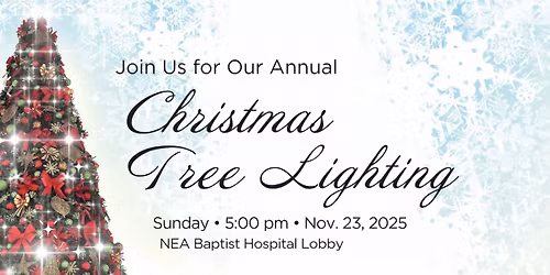 NEA Baptist Christmas Tree Lighting Ceremony