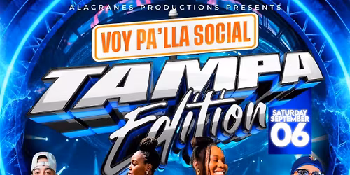 Voy Pa'lla Social - Tampa Edition @The Dance Factory Tampa Bay!