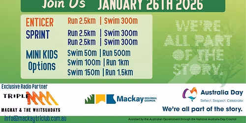 FREE AUS DAY AUSSIE AQUATHLON