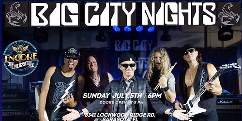 Big City Nights a Tribute to The Scorpions