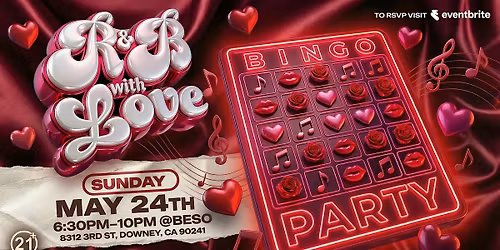 R&B with Love Bingo Party