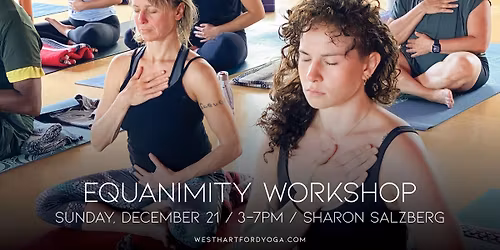 Equanimity for Challenging Times [Virtual] \/ Sharon Salzberg