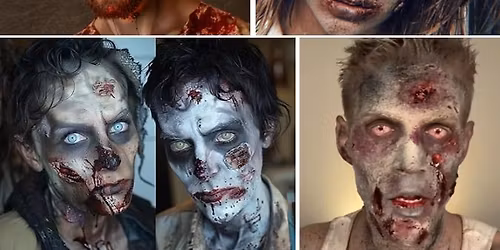 Halloween 3-Day Workshop: Zombie Look