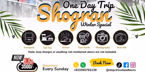 One Day Tour to Shogran Siri Paye - Winter Special