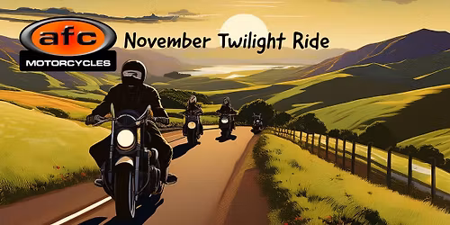  AFC Twilight Ride \u2013 Thursday 6 November