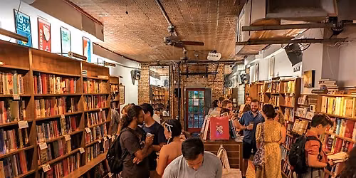 Bookshop meet-cute New York - BODA singles social