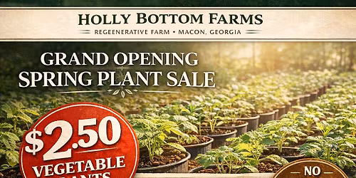 Holly Bottom Farm's Grand Opening