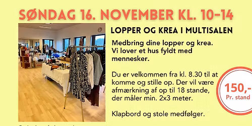 Lopper og krea