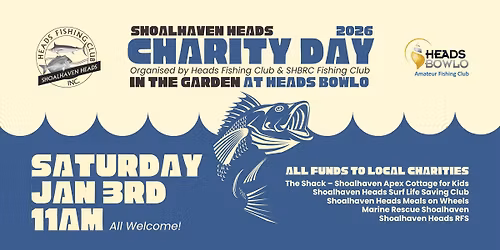 Shoalhaven Heads Fishing Clubs Charity Day in The Garden at Heads Bowlo