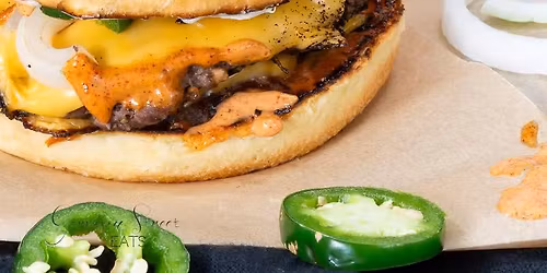 Chipotle Aioli Burger Night (OPEN TO THE PUBLIC) Speed the Light is the Charity