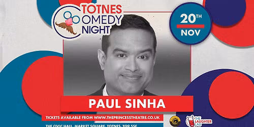 Paul Sinha at Totnes Comedy Night | 20th November 2025