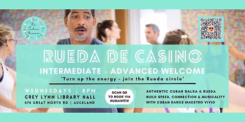 CUBAN SALSA & RUEDA DE CASINO | INTERMEDIATE-ADVANCED LEVEL | TAKE YOUR DANCING TO THE NEXT LEVEL!