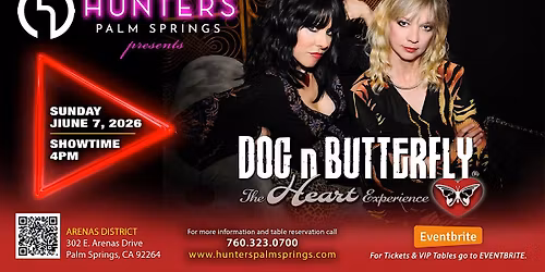 \u2764\ufe0f Dog \u2018N\u2019 Butterfly \u2014 The Ultimate Heart Tribute Experience
