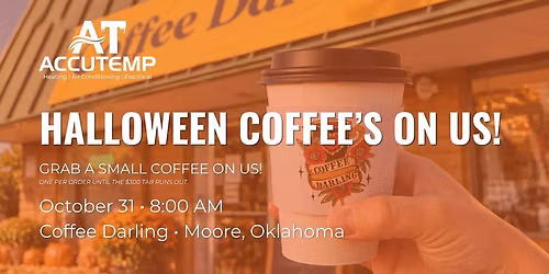 Coffee\u2019s on AccuTemp: Halloween Edition \ud83c\udf83