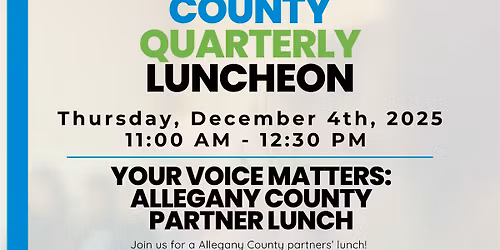 Allegany County Quarterly Luncheon