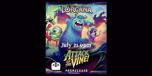 Lorcana: Attack of the Vine! Pre-release