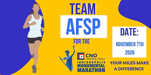 2026 Beyond Monumental Race-Team AFSP Indiana 