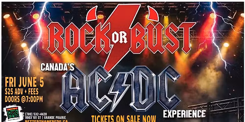 ROCK OR BUST Canada's AC\/DC Experience at Better Than Fred's