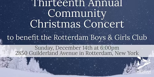 Thirteenth Annual Community Christmas Concert