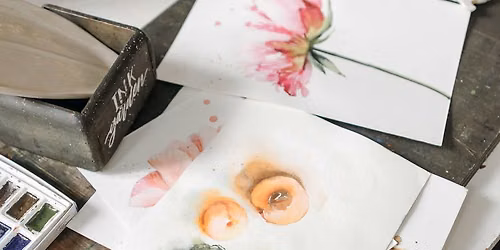 Still Life Watercolor Workshop | Ages 12 - Adult