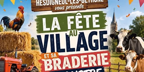 F\u00eate au Village et Braderie Monstre 