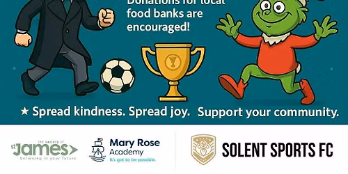 Solent Sports FC Portsmouth Utd\/Originals Charity Scrooges V Grinches cup match