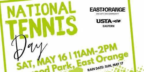 FREE Family Tennis Play Day - East Orange, NJ