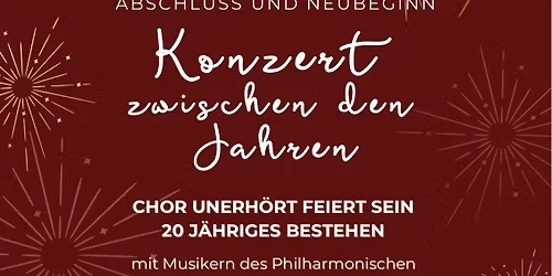 Konzert "Zwischen den Jahren"