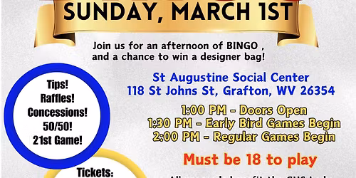 Designer Bag BINGO!!!
