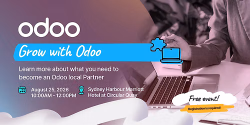 Grow with Odoo - Introduction to Partner Program (Sydney)