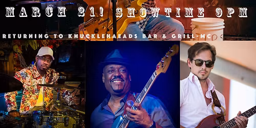 J R Clark Band Returns to Knuckleheads!