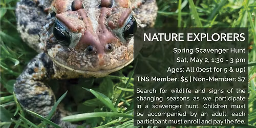 Nature Explorers: Spring Scavenger Hunt