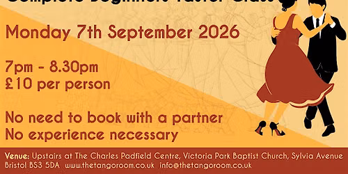 Argentine Tango Taster Class