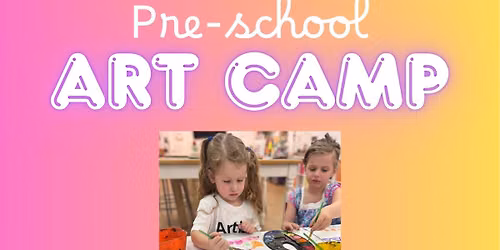 Pre-School Art Camp