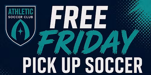 Free Pick Up Soccer for players aged 8 - 16 years