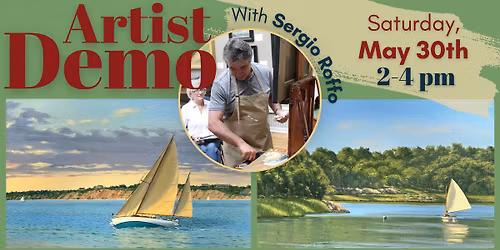Artist Demonstration with Sergio Roffo. This is a Free Event.