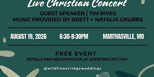 Sunset on the Ridge: a live Christian concert
