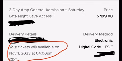 Pretty Lights - 3 Day Pass at Fox Theater Oakland