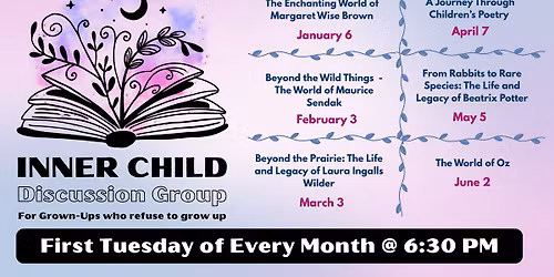 Inner Child Discussion Group: For grown-ups who refuse to grow up
