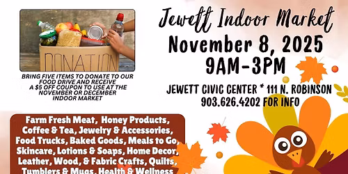November Jewett Indoor Market