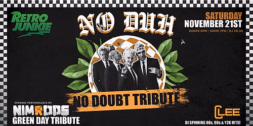 NO DUH (No Doubt Tribute) + NIMRODS (Green Day Tribute)... LIVE!