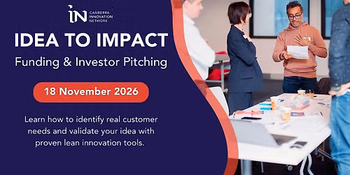Idea to Impact: Funding & Investor Pitching