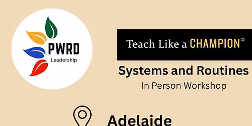 Teach Like a Champion - Adelaide