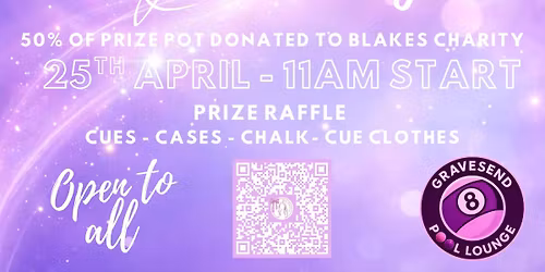 Blake's Pink Promise Charity Pool Competition - Open To All