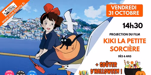 Cin\u00e9-go\u00fbter d'halloween : Kiki la petite sorci\u00e8re de Miyazaki