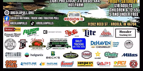 Arcola National Truck & Tractor Pull