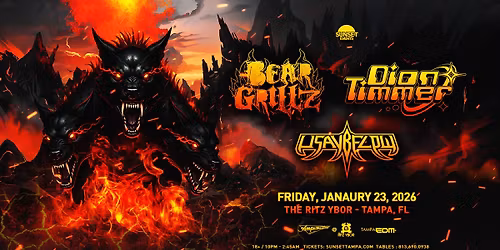 BEAR GRILLZ + DION TIMMER + USAYBFLOW - #POUND FRIDAYS - Tampa, FL